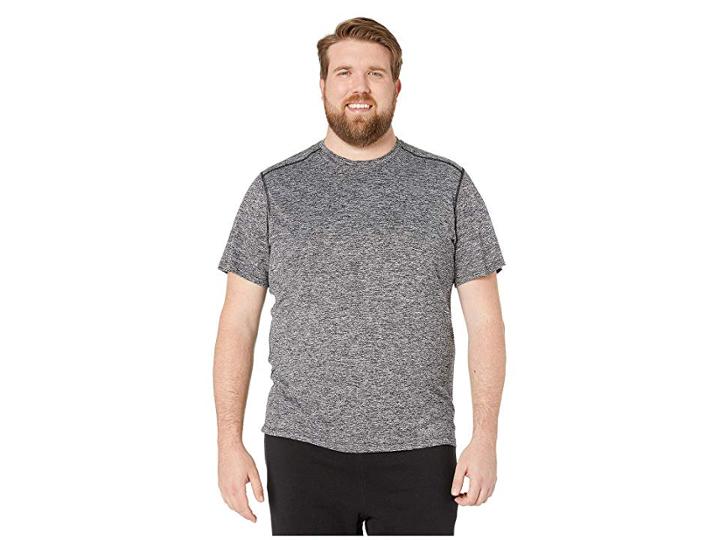 New Balance Core Heathered Tee (black Heather) Men's T Shirt