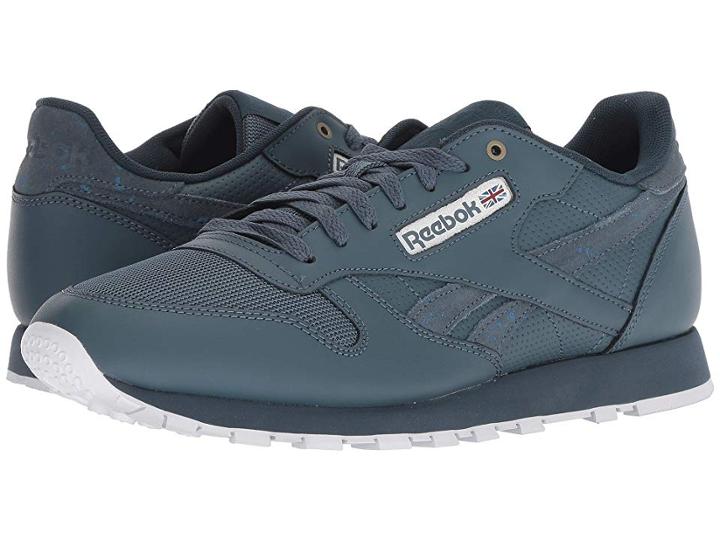Reebok Lifestyle Classic Leather Mu (deep Sea/mt Fuji/white) Men's Classic Shoes