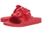 Tory Burch Blossom Slide (red Volcano) Women's Slide Shoes