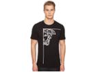 Versace Collection Glitter Medusa Print T-shirt (black) Men's T Shirt