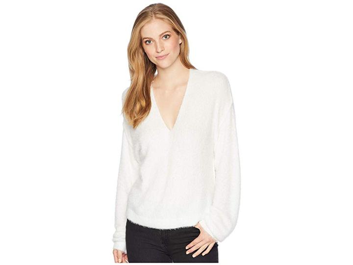 Free People Princess V Top (white) Women's Clothing