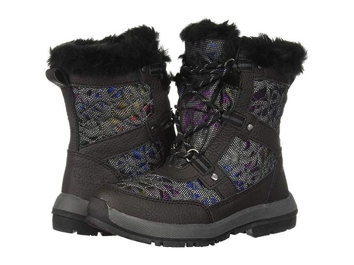 Bearpaw Kids Marina (little Kid/big Kid) (black/black) Girls Shoes