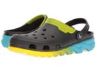 Crocs Duet Max Ombre Clog (black/green) Clog Shoes