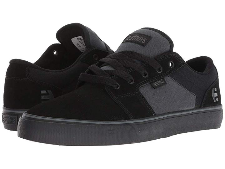Etnies Barge Ls (black/grey/black) Men's Skate Shoes