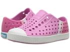 Native Kids Shoes Jefferson Block (toddler/little Kid) (malibu Pink/shell White/gradient Block) Girls Shoes