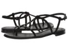 Kennel & Schmenger Elle Strap Sandal (black Suede/black) Women's Sandals