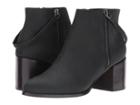 Matt Bernson Caspian (black Oil Leather) Women's Zip Boots