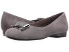 Aerosoles Good Times (dark Gray Suede) Women's Flat Shoes