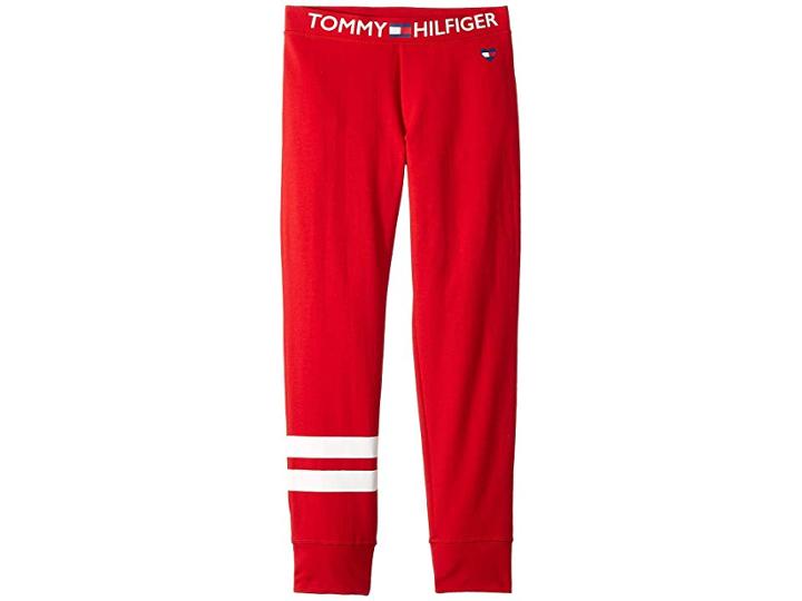 Tommy Hilfiger Kids Tommy Sport Pants (big Kids) (haute Red) Girl's Casual Pants