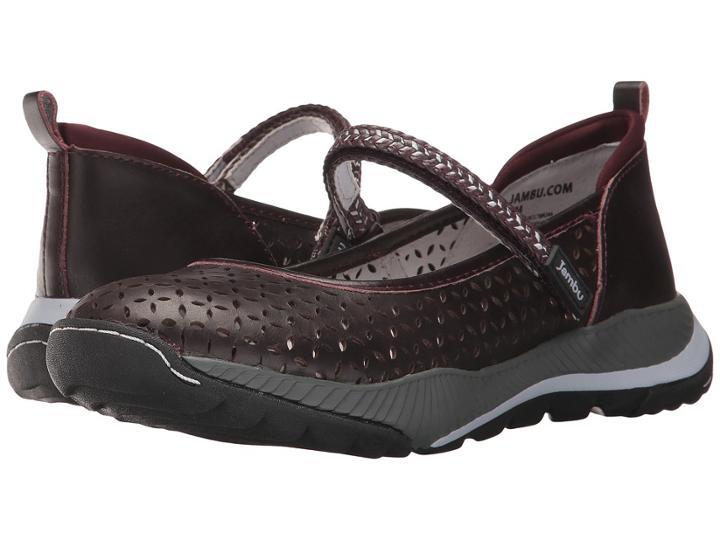 Jambu Bailey Mj (eggplant Full Grain Leather) Women's Shoes