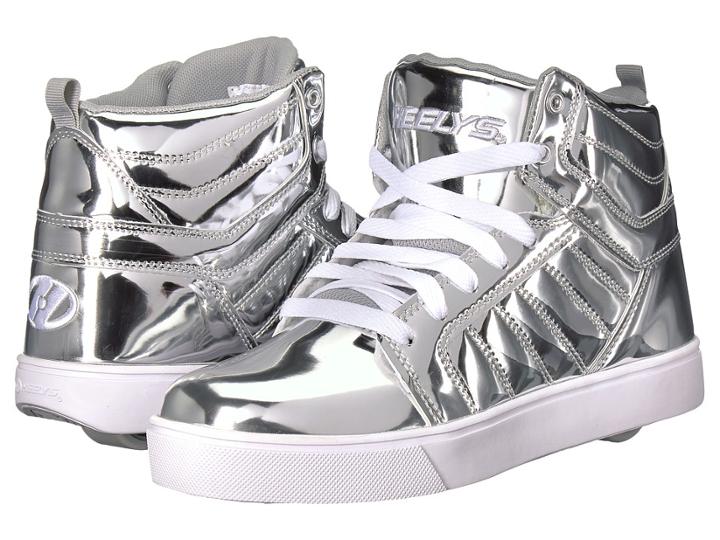Heelys Uptown (little Kid/big Kid/adult) (silver Chrome) Girls Shoes