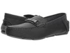 Calvin Klein Morrie (black Weave Embossed) Men's Shoes