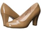Aerosoles Major Role (light Tan Patent) Women's  Shoes