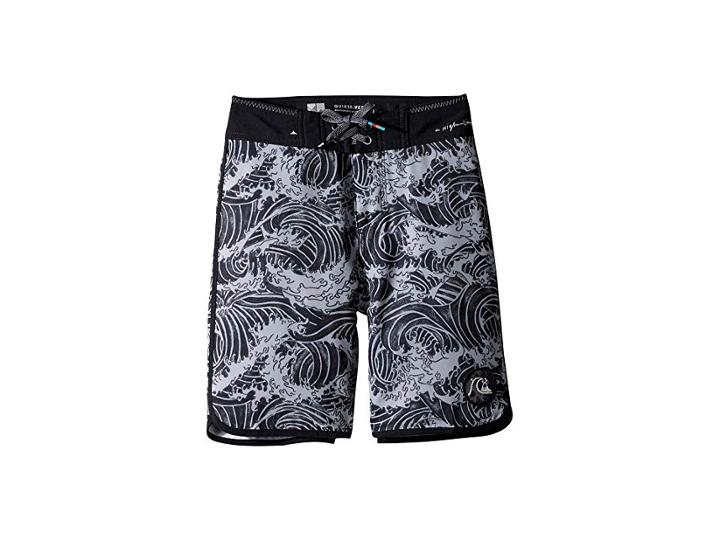 Quiksilver Kids Highline Legend Boardshorts (big Kids) (black) Boy's Swimwear
