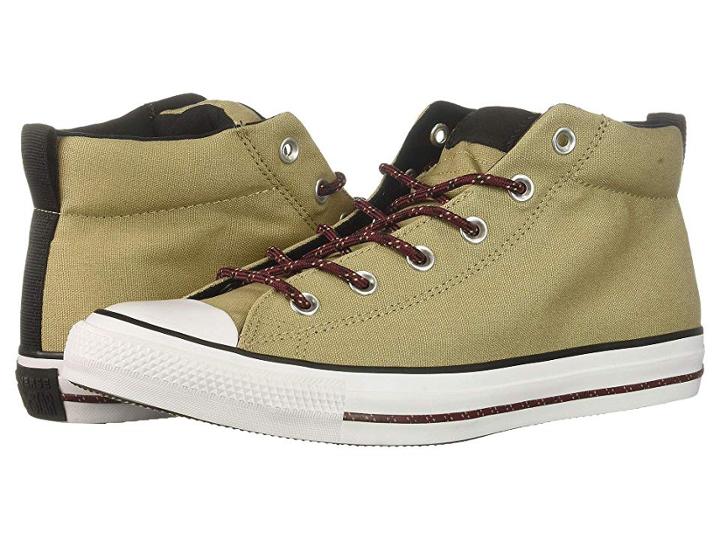 Converse Chuck Taylor(r) All Star(r) Street Mid (khaki/black/white) Men's  Shoes