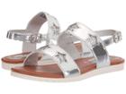 Steve Madden Kids Jadvntr (little Kid/big Kid) (silver) Girls Shoes