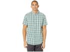 Columbia Rapid Riverstm Ii Short Sleeve Shirt (cool Green Multi Gingham) Men's Short Sleeve Button Up