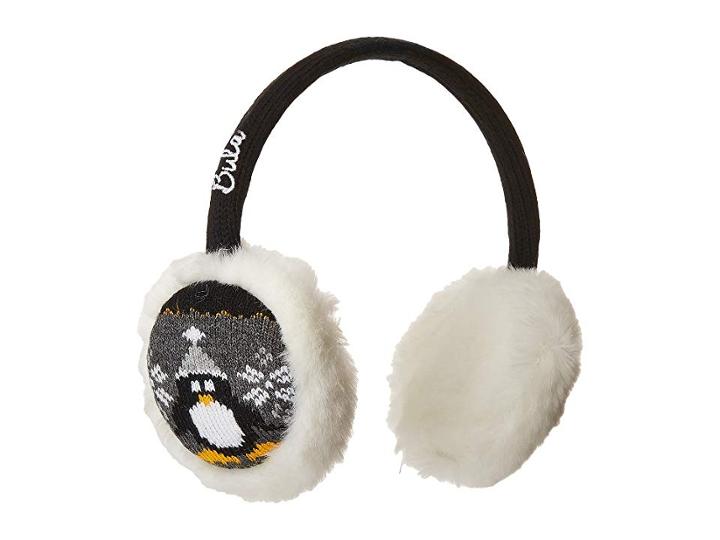 Bula Kids Penguin Earmuff (big Kids) (black) Cold Weather Hats