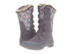 The North Face Nuptse Purna (smoked Pearl Grey/calypso Coral (prior Season)) Women's Cold Weather Boots