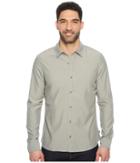 Toad&co Cutler Long Sleeve Slim Shirt (smoke) Men's Clothing