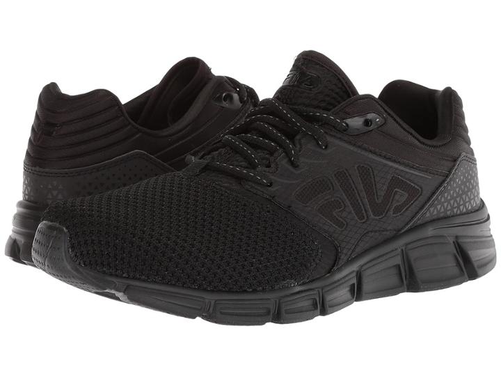 Fila Memory Multiswift 2 Running (black/black/black) Men's Shoes