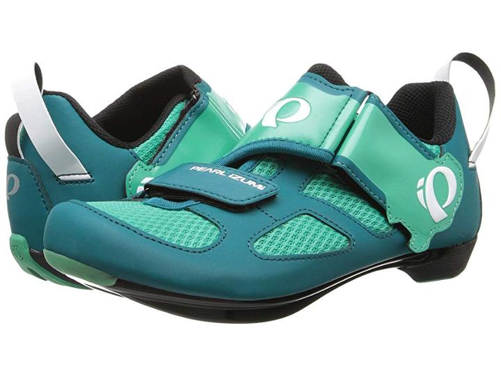 Pearl Izumi W Tri Fly V (deep Lake/gumdrop) Women's Cycling Shoes
