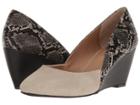 Tahari Palace (greige Suede/snake Print) Women's Shoes