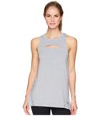 Under Armour Modal Terry Tunic (steel Fade Heather/tonal) Women's Sleeveless