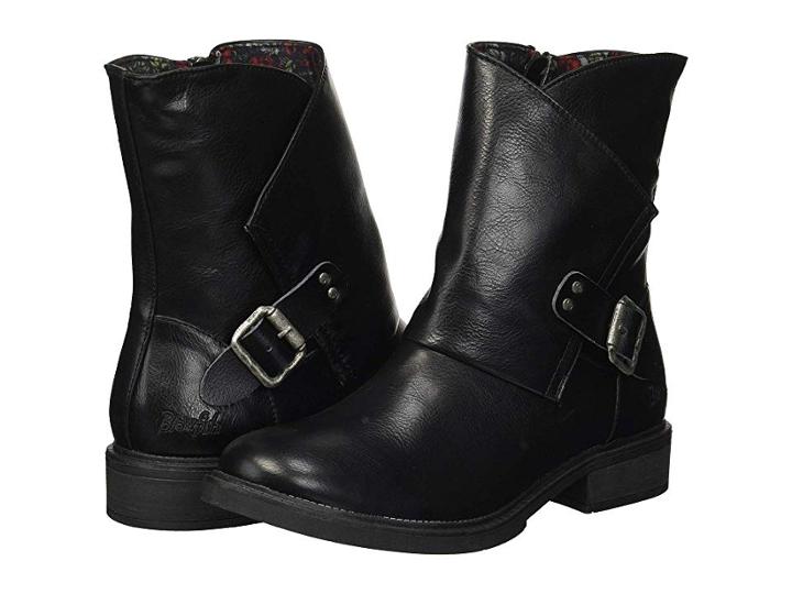 Blowfish Visitor (black Tombstone Pu) Women's Pull-on Boots