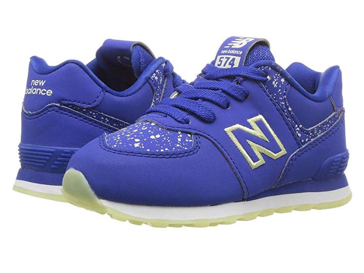 New Balance Kids Ic574v1 (infant/toddler) (royal/glow In The Dark) Boys Shoes