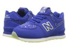 New Balance Kids Ic574v1 (infant/toddler) (royal/glow In The Dark) Boys Shoes