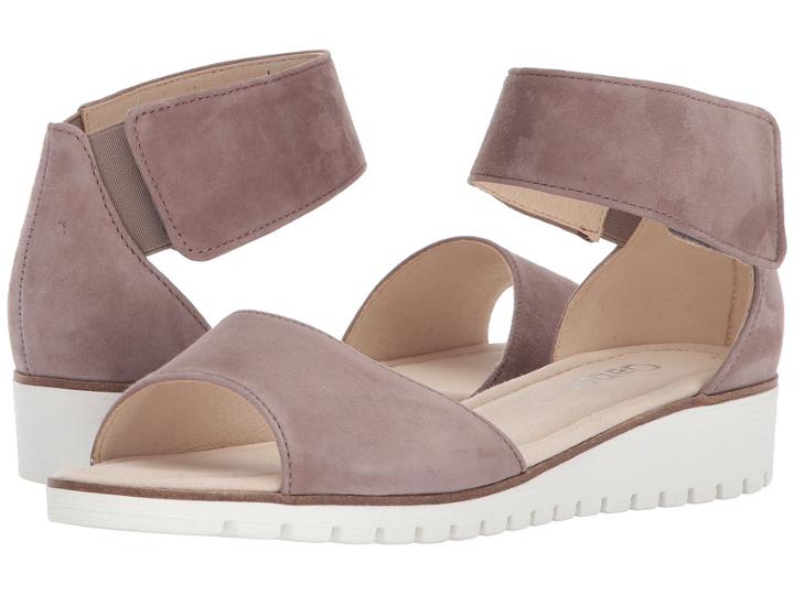 Gabor Gabor 84.570 (nude Samtchevreau) Women's Dress Sandals