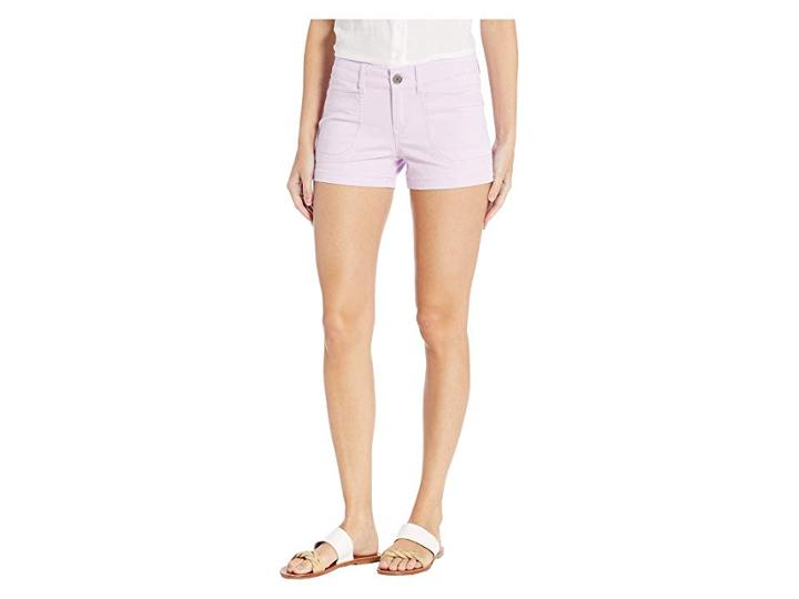 Unionbay Delaney Stretch Twill Shorts (sweet Lilac) Women's Shorts