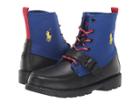 Polo Ralph Lauren Kids Ranger Hi Ii (big Kid) (black/royal) Kid's Shoes