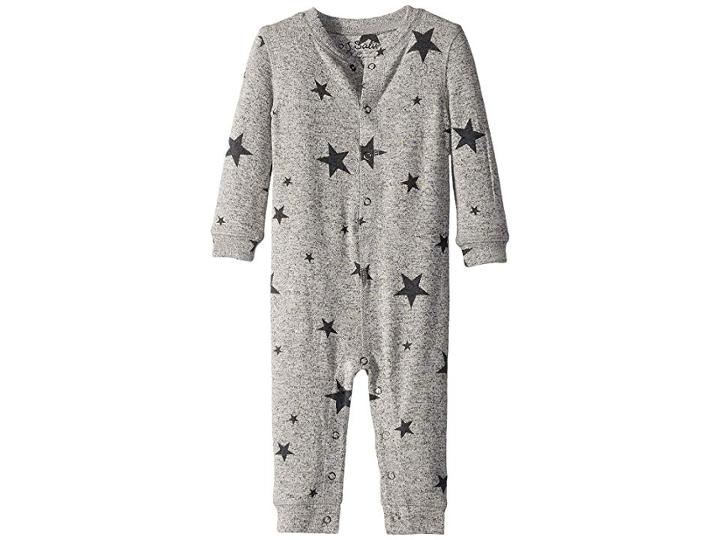 P.j. Salvage Kids Stars Romper (infant) (slate) Kid's Jumpsuit & Rompers One Piece