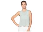 Spiritual Gangster Crop Tank Top (sage) Women's Sleeveless