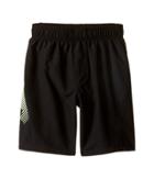 Under Armour Kids Slash Volley (little Kids/big Kids) (black) Boy's Shorts