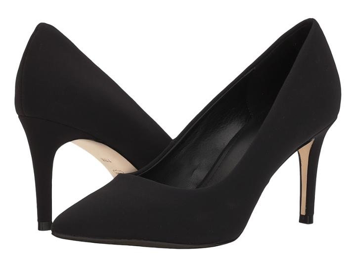 Donald J Pliner Ibby (black Crepe Elastic) Women's Shoes