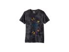 Vissla Kids Shaka Stoked T-shirt Top (big Kids) (black Heather) Boy's T Shirt