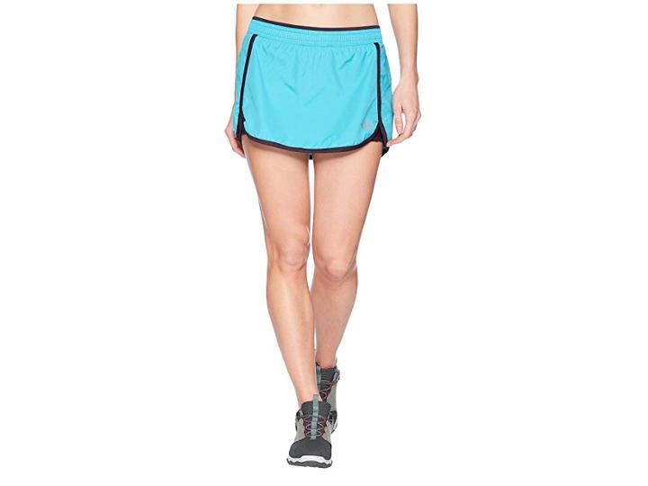 The North Face Reflex Core Skort (bluebird Heather/galaxy Purple) Women's Skort
