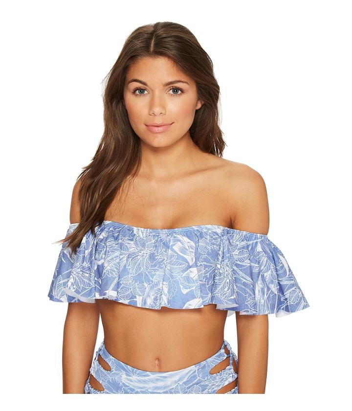 Maaji Festive Coquette Fashion Top (multicolor) Women's Swimwear