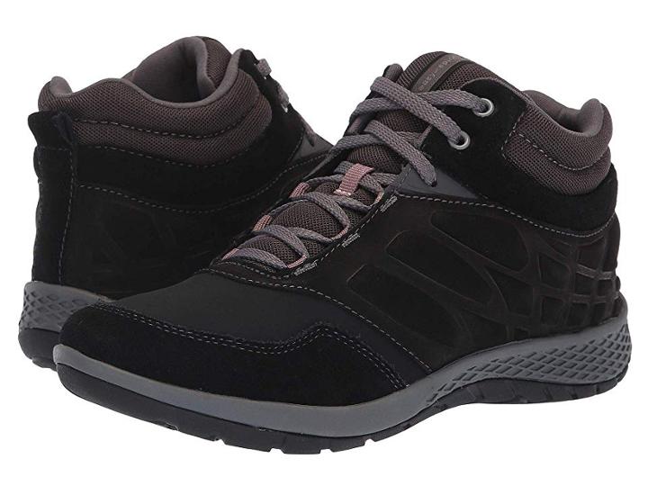 Easy Spirit Plank 8 (black/black/pavement/black37) Women's  Shoes