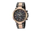 Steve Madden Multifunctional Dial Men Alloy Band Watch Smw198 (black) Watches