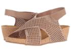Eric Michael August Wedge Sandal (taupe) Women's Shoes