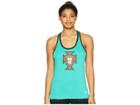 Nike Portugal Crest Dry Tank Top (kinetic Green/black) Women's Sleeveless