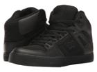 Dc Spartan High Wc (black/black/black) Men's Shoes