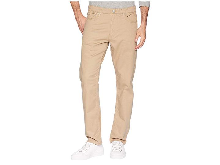 Calvin Klein Jeans Five-pocket Stretch Twill Pants (cantucci) Men's Casual Pants