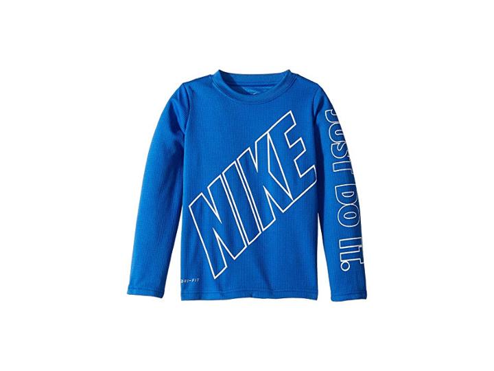 Nike Kids Block Dri-fit Thermal (little Kids) (game Royal) Boy's Clothing