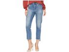 Blank Nyc Novelty Denim With Color Block Back Detail And Cut Off Hem In Cinderella Story (cinderella Story) Women's Jeans