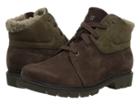 Caterpillar Casual Fret Fur Waterproof (dark Brown) Women's Lace-up Boots